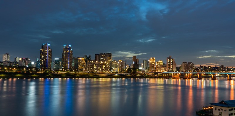 Cruise by the Hangang River in Seoul