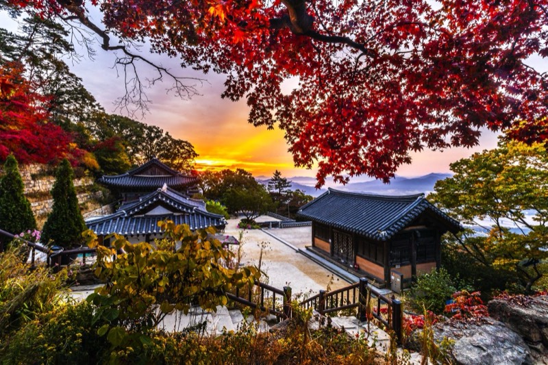 The Hanok Village in Gyeongju