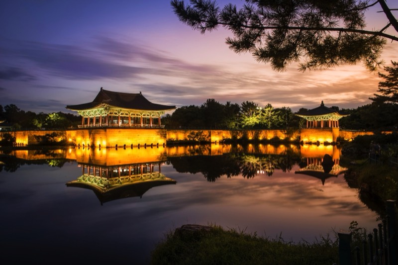 The Donggung Palace in Gyeongju