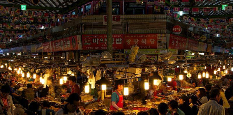 Market Tour with Tastings in Seoul