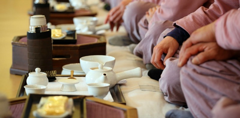 Tea Ceremony at Donghwasa Temple in Daegu